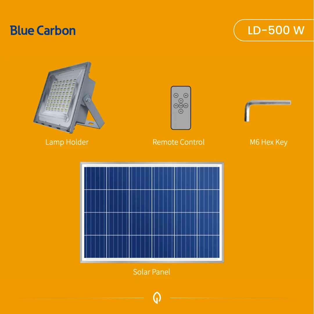 Projecteur Solaire Blue Carbon LD 500W